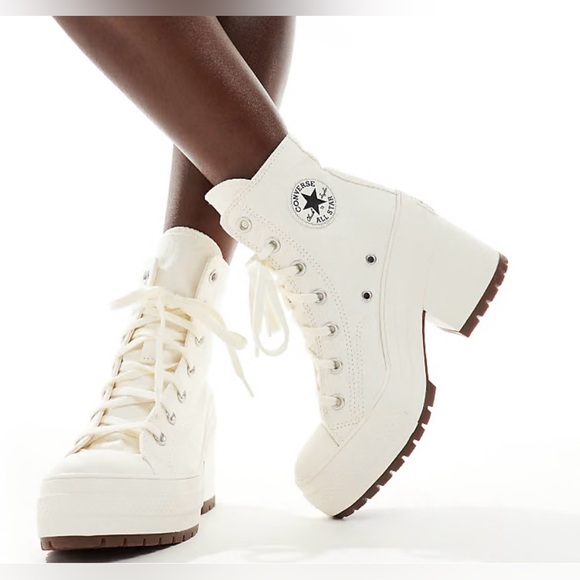 Converse Chuck 70 De Luxe Knit Heeled Sneaker New